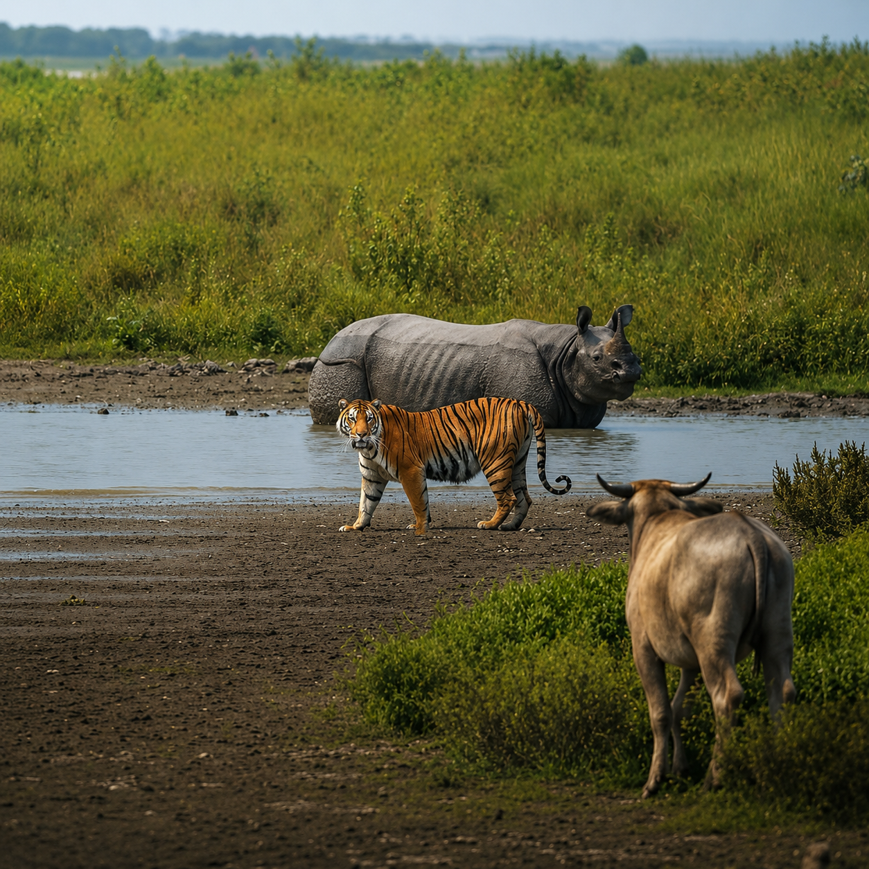 Pobitora & Kaziranga Rhino Safari